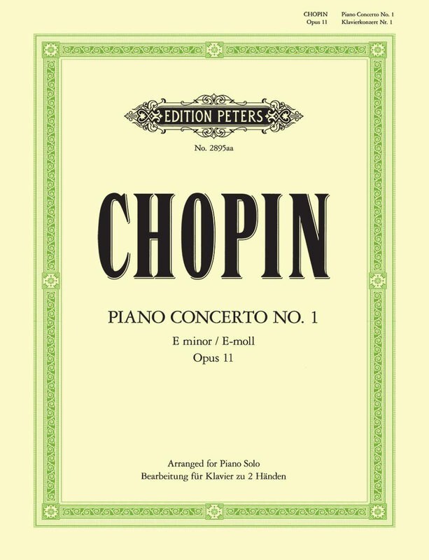 Concerto No 1 Op 11 E Min Ed Pozniak 2P 4H (Softcover Book)