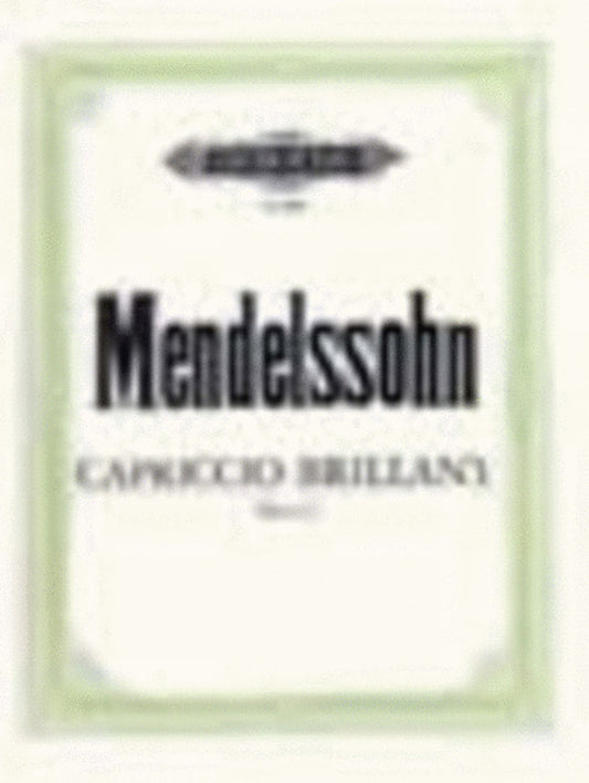 Capriccio Brillante Op 22 B Min 2 Piano 4 Hand (Softcover Book)