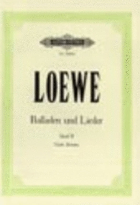 Ballads And Lieder 15 Book 2 High Ger (Softcover Book)