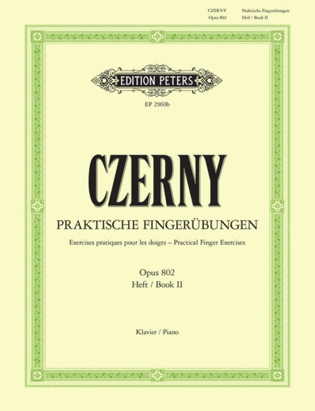 Practical Finger Exercises Op 802 Book 2 (Softcover Book)