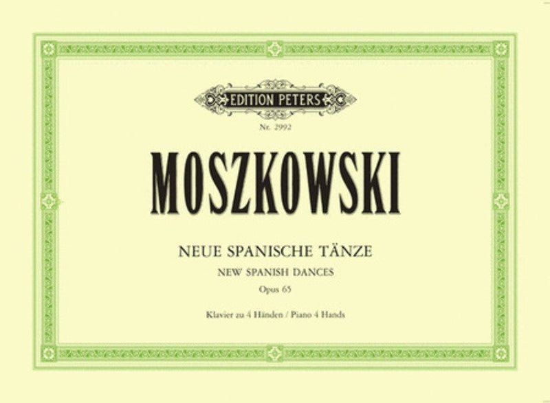 Moszkowski - New Spanish Dances Op 65 Piano Duet (Softcover Book)