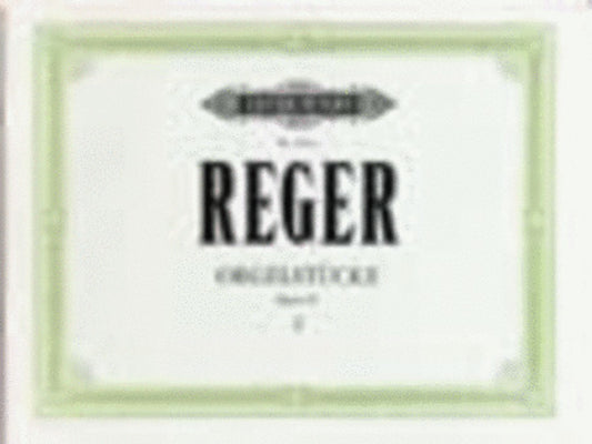 Reger - Organ Pieces Op 65 Vol 1 (Softcover Book)
