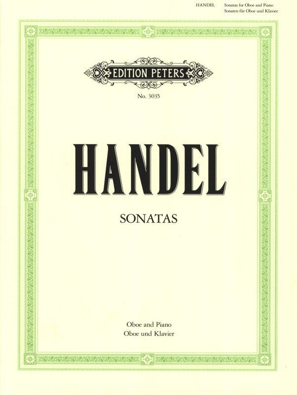 Handel - 2 Oboe Sonatas in C Minor HWV 366 & G Minor HWV 364a for Oboe and Piano