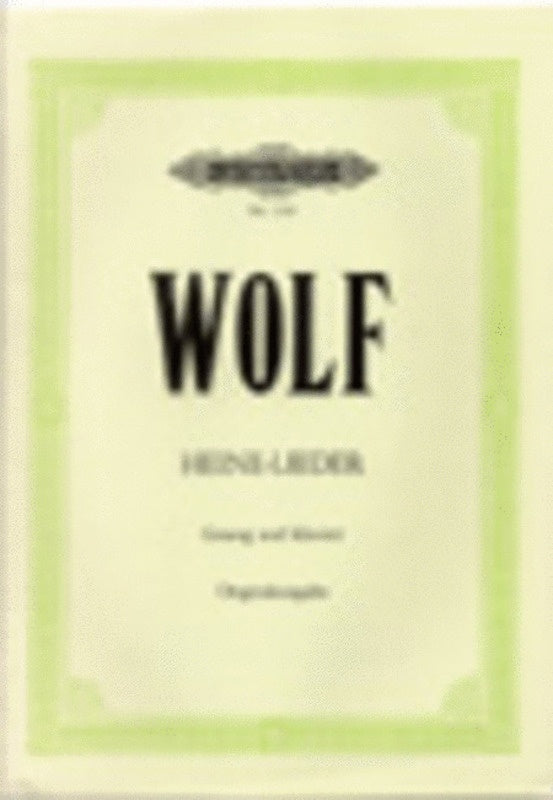 Heine Lieder 7 Ger (Softcover Book)