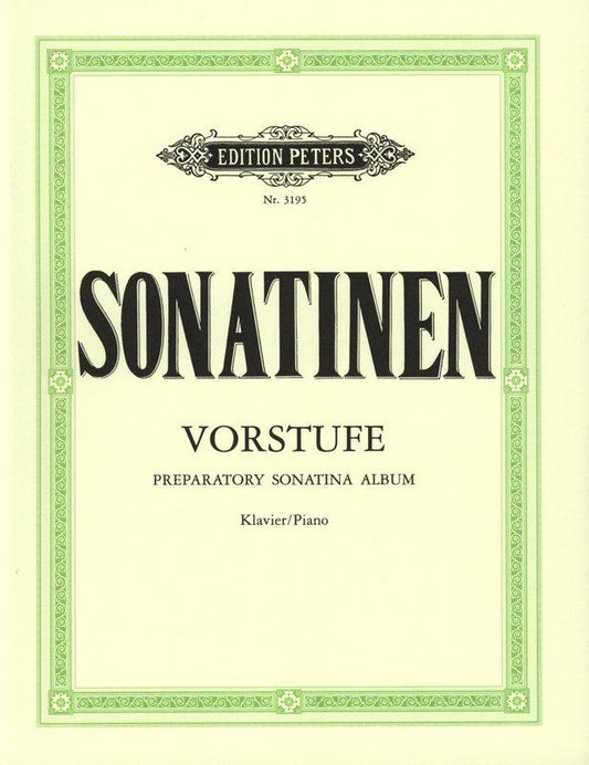 Preparatory Sonatina Album for Piano - 61 Easy Pieces, Progressive Order, Edition Peters