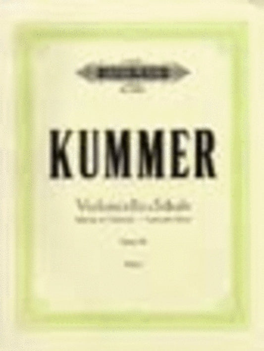 Kummer - Cello Method Op 60 (Softcover Book)