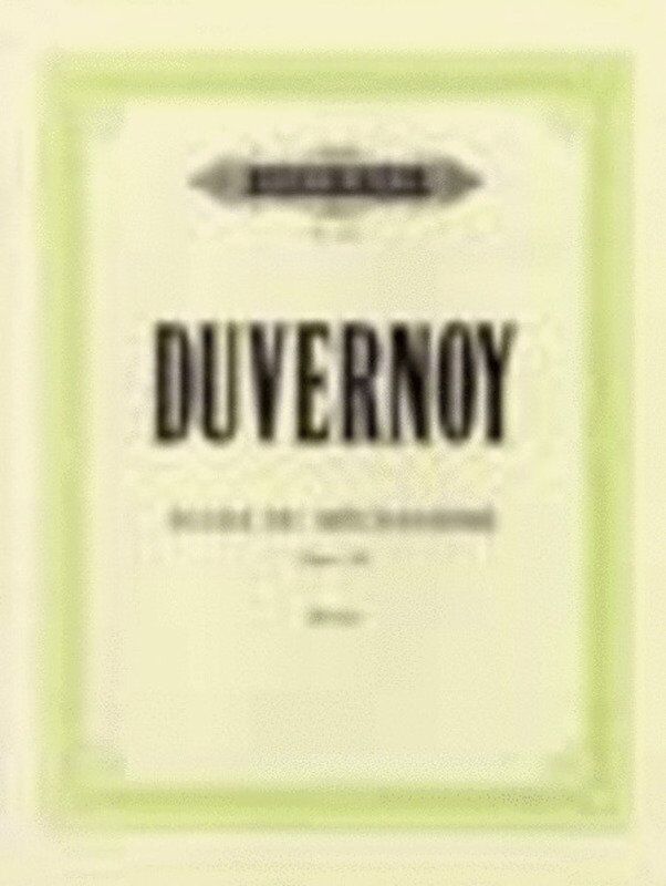 Duvernoy - School of Mechanism Op. 120 for Piano Solo, Edition Peters