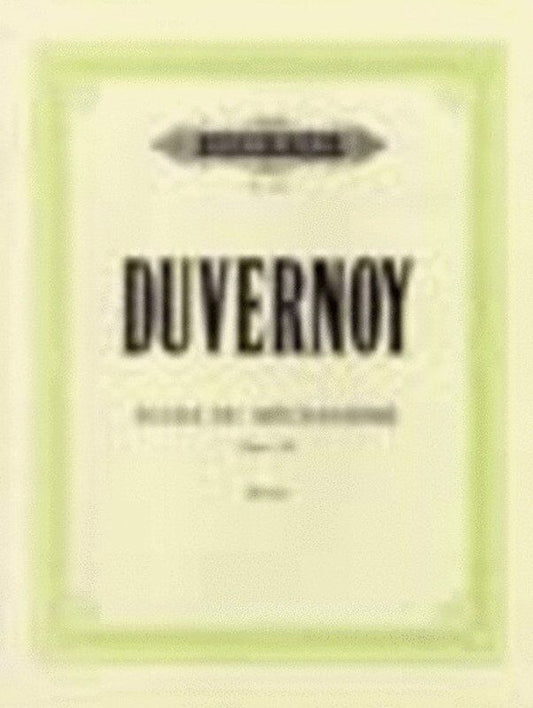 Duvernoy - School of Mechanism Op. 120 for Piano Solo, Edition Peters