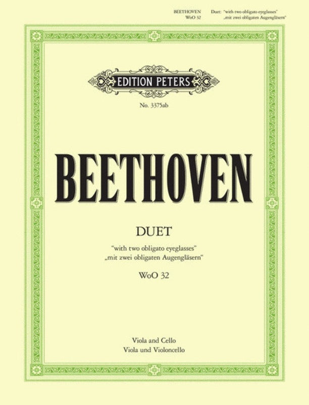 Duet Sonata Vla/Vc (Softcover Book)