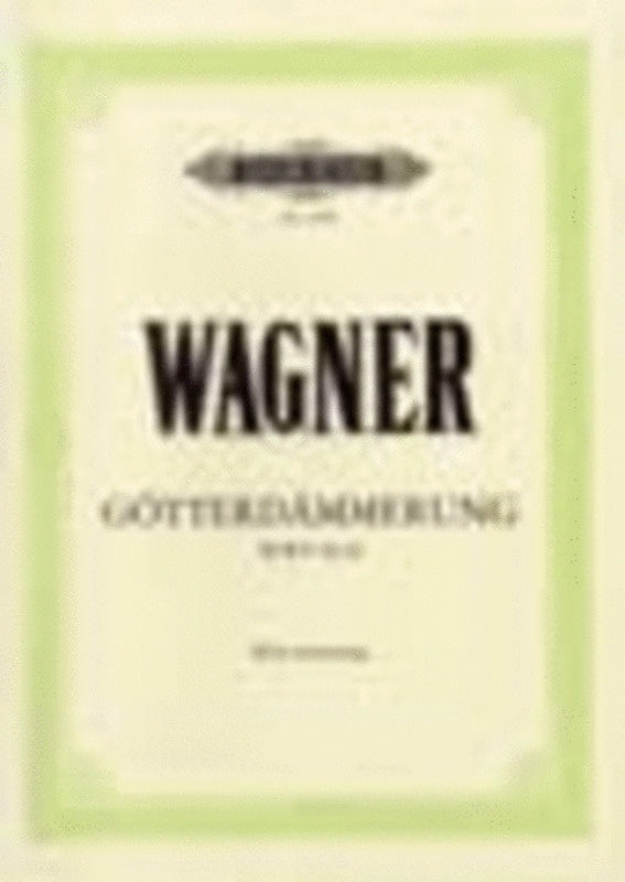 Gotterdammerung Vs (Softcover Book)