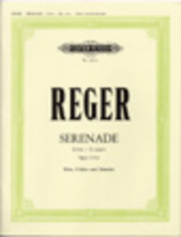 Serenade Op 141A G 2Violin (Or Flute Violin) Viola (Music Score/Parts) Book