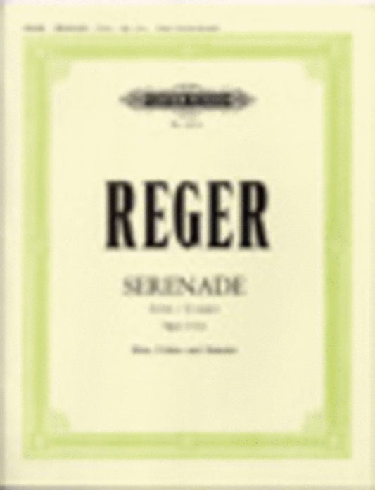 Serenade Op 141A G 2Violin (Or Flute Violin) Viola (Music Score/Parts) Book