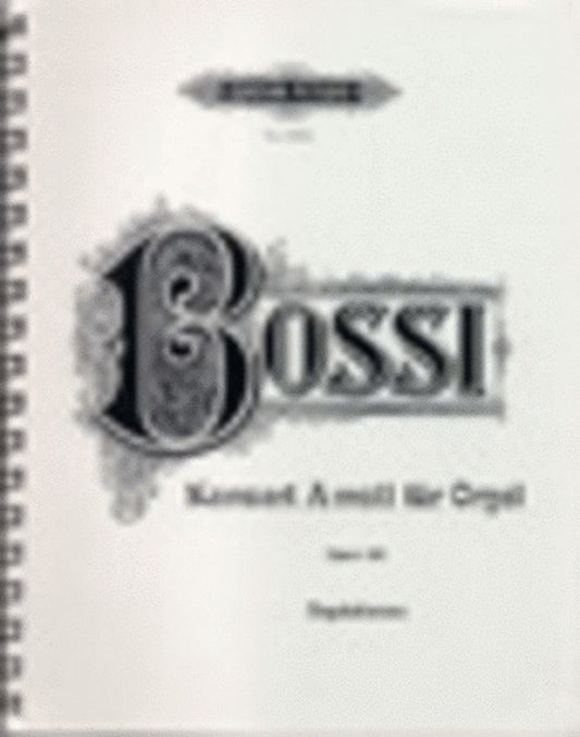 Organ Concerto Op 100 A Min (Softcover Book)