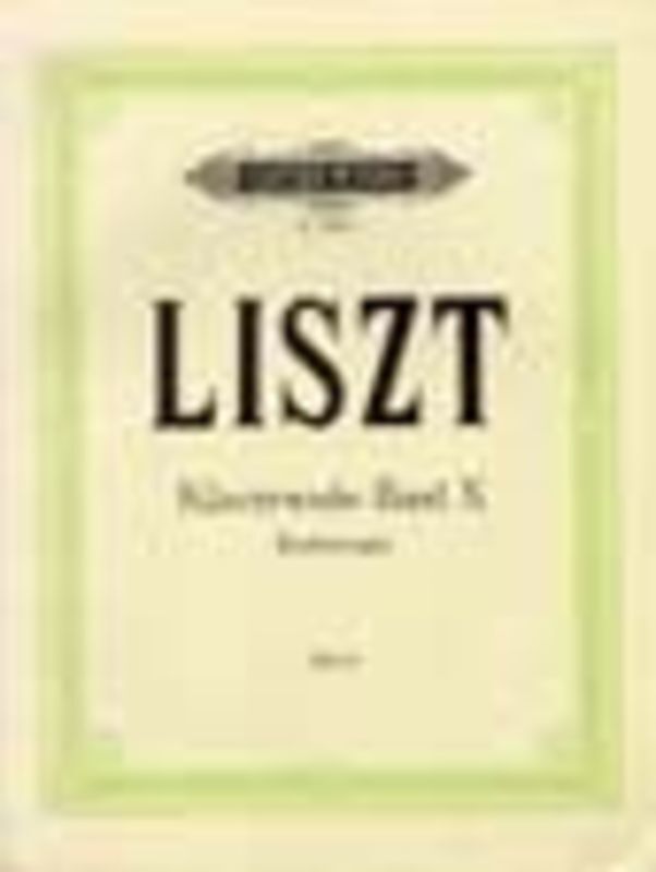 Piano Works Book 10 Miscellaneous Transcriptions (Softcover Book)