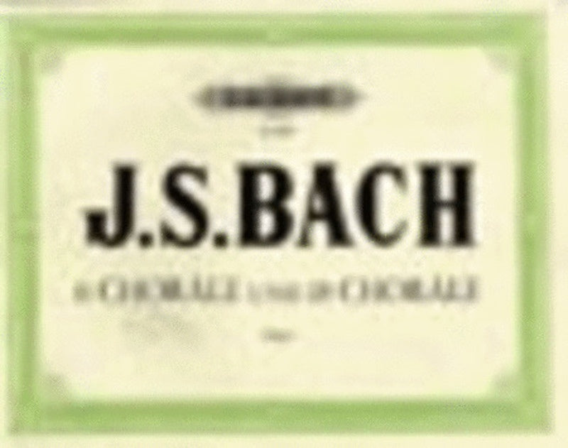 Schubler And 18 Chorales Bwv 645-668 (Softcover Book)