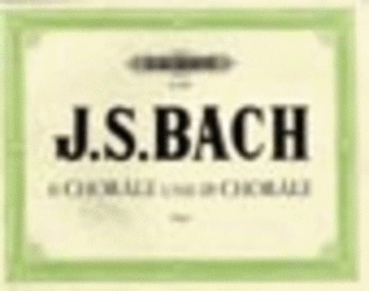Schubler And 18 Chorales Bwv 645-668 (Softcover Book)