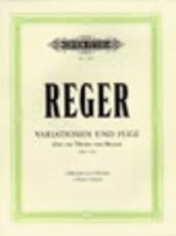 Variations And Fugue On Theme Of Mozart Op 132A (Softcover Book)