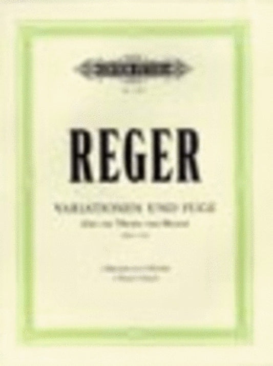 Variations And Fugue On Theme Of Mozart Op 132A (Softcover Book)