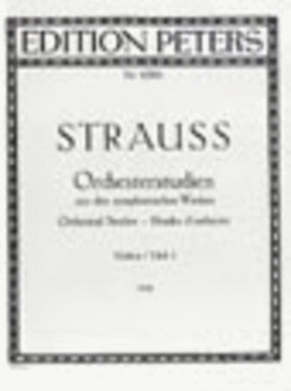 Edition Peters - Orchestral Studies Book 1