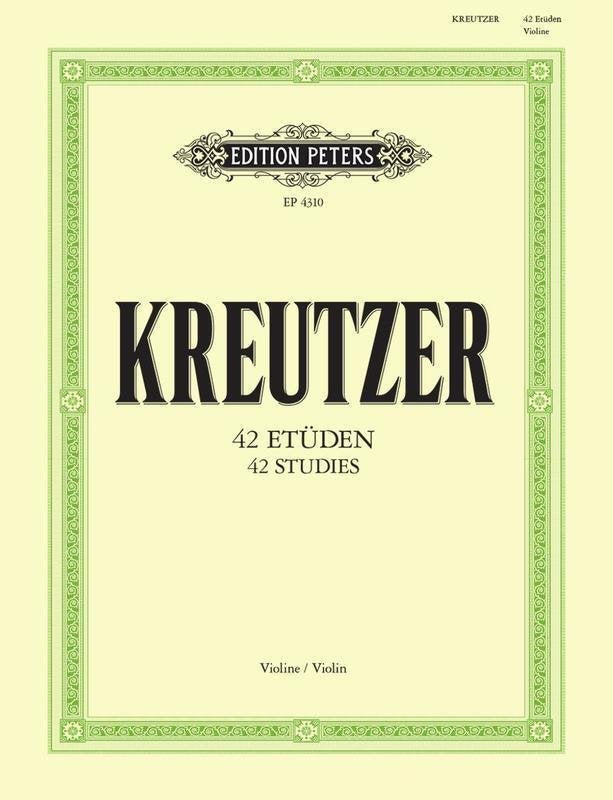 Kreutzer: 42 Etudes or Caprices — Violin (Edition Peters)