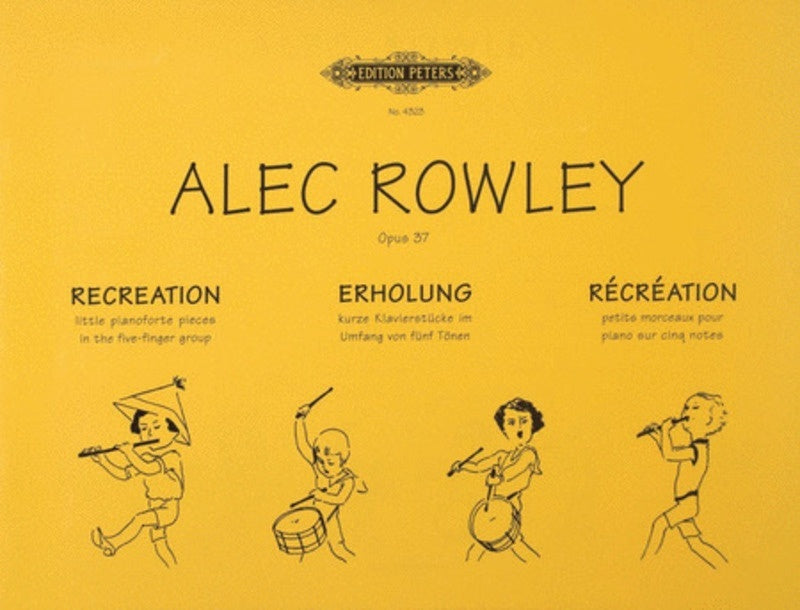 Recreation Op 37 (Softcover Book)