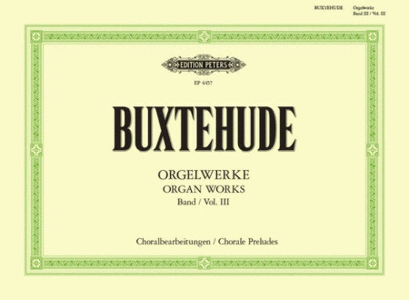 Organ Works Book 3 Chorale Preludes 24 (Softcover Book)