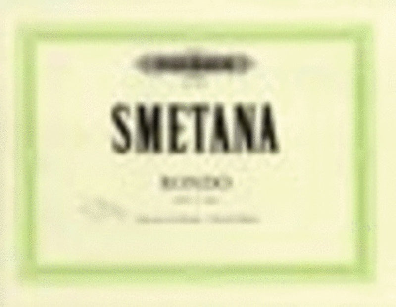 Smetana - Rondo In C 2P 8H (Softcover Book)