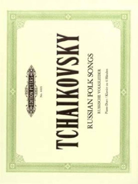 Russian Folk Tunes 36 Arr Herrmann Piano Duet (Softcover Book)