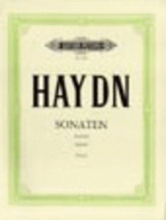 HAYDN - 12 Selected Sonatas for Piano, Edition Peters, Piano Solo