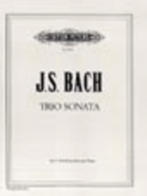 Trio Sonatas B Flat After Bwv 1039 2Violin/Piano (Music Score/Parts) Book