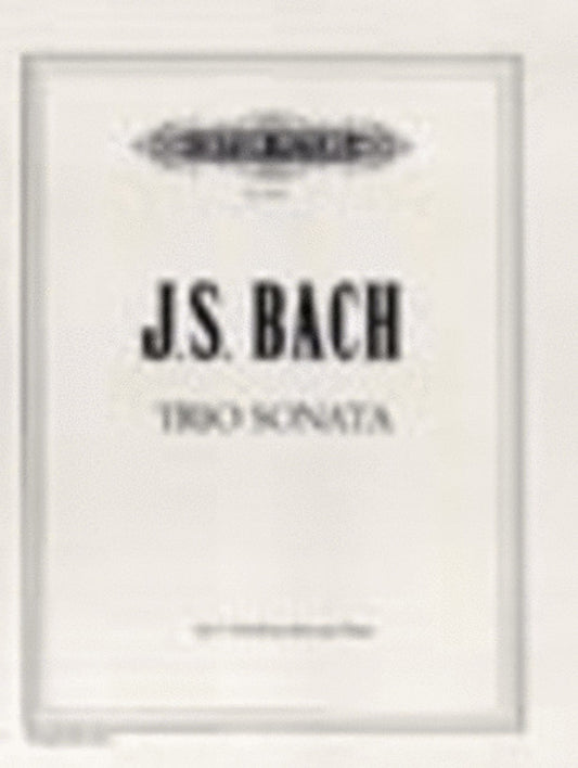 Trio Sonatas B Flat After Bwv 1039 2Violin/Piano (Music Score/Parts) Book