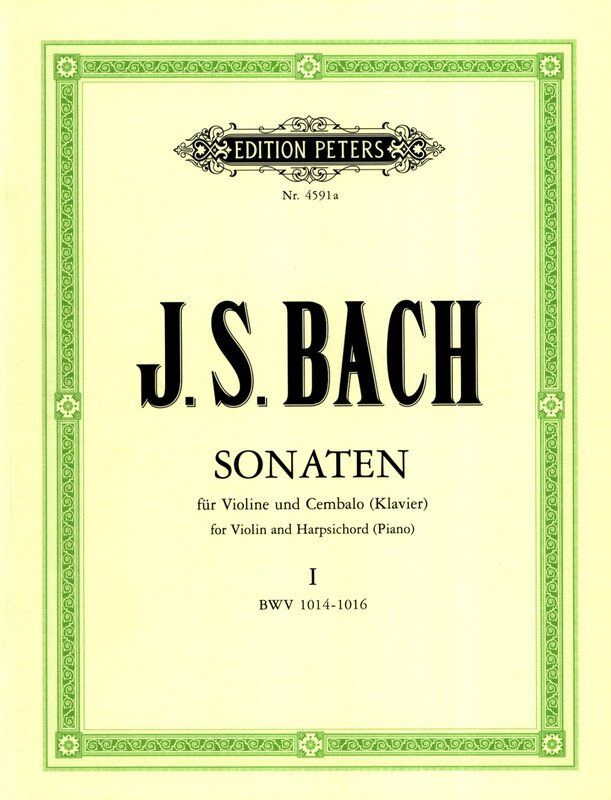Bach - 6 Sonatas Vol 1 BWV 1014-1016 for Violin and Piano