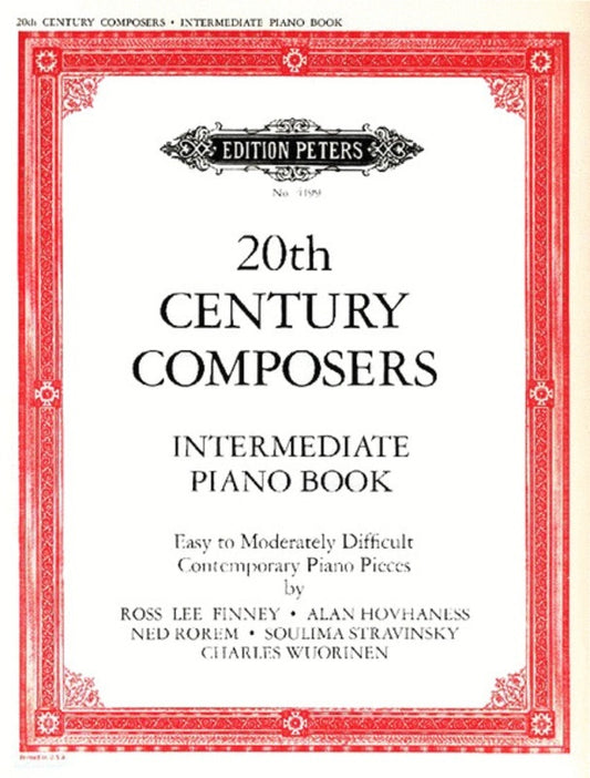 Twentieth Century Composers Intermediate Pieces (Softcover Book)