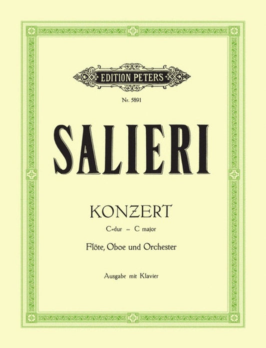 Concerto C Flute Oboe Piano (Music Score/Parts) Book