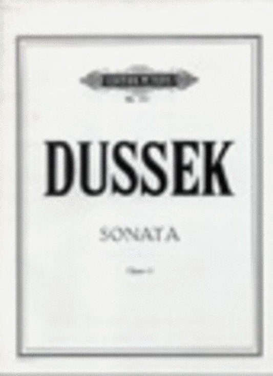 Dussek - Sonata OP 61 F Sharp Minor Piano Solo