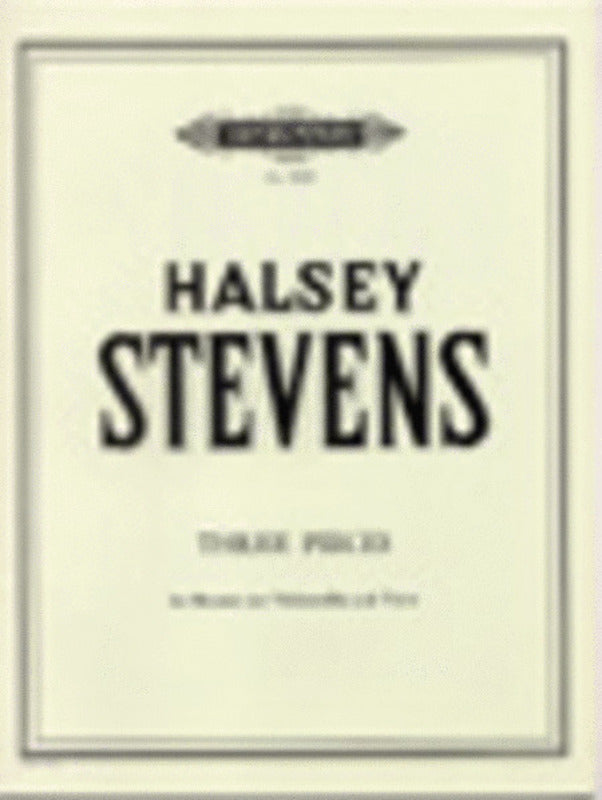 Pieces 3 Vlc Piano (Softcover Book)