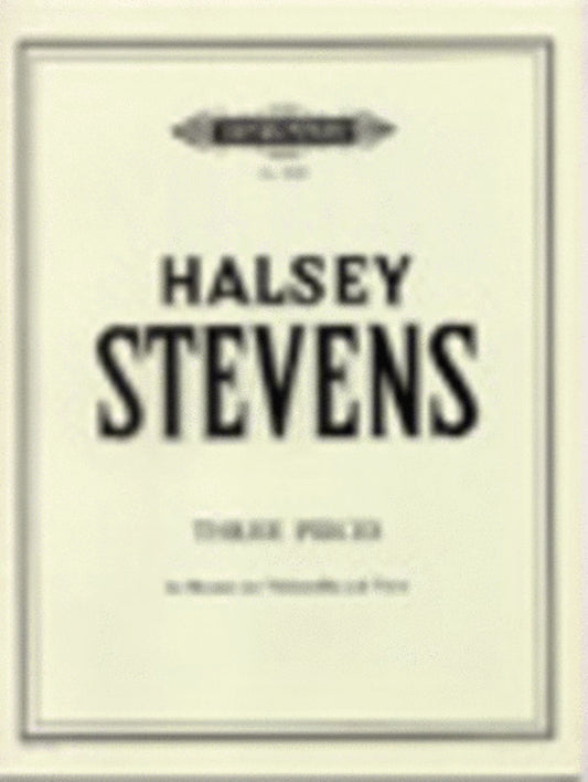 Pieces 3 Vlc Piano (Softcover Book)