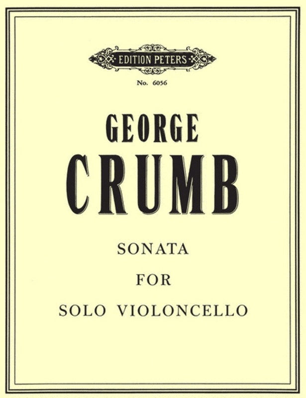 Sonata Vlc Solo (Softcover Book)