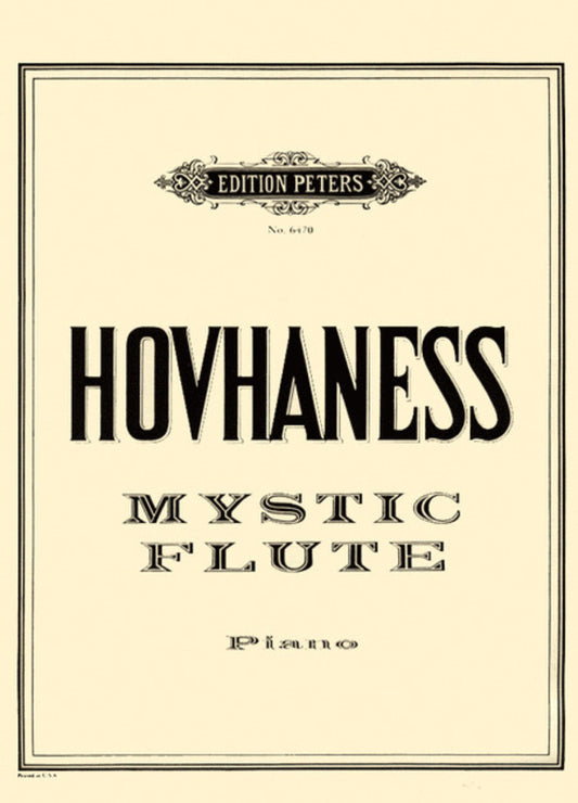 Mystic Flute Op 22 (Softcover Book)