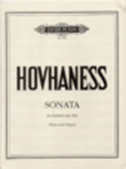 Sonata Op 121 Flute/Organ (Softcover Book)