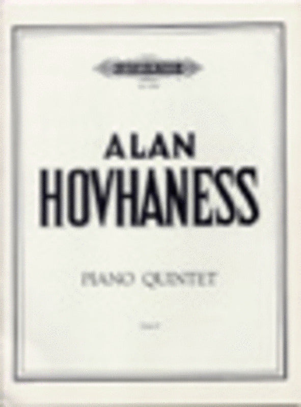 Piano Quintet Op 9 (Music Score/Parts) Book