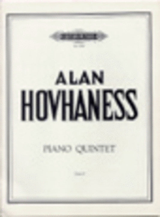 Piano Quintet Op 9 (Music Score/Parts) Book