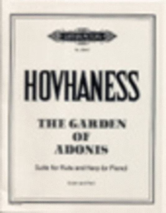 Garden Of Adonis Suite Flute/Harp (Softcover Book)