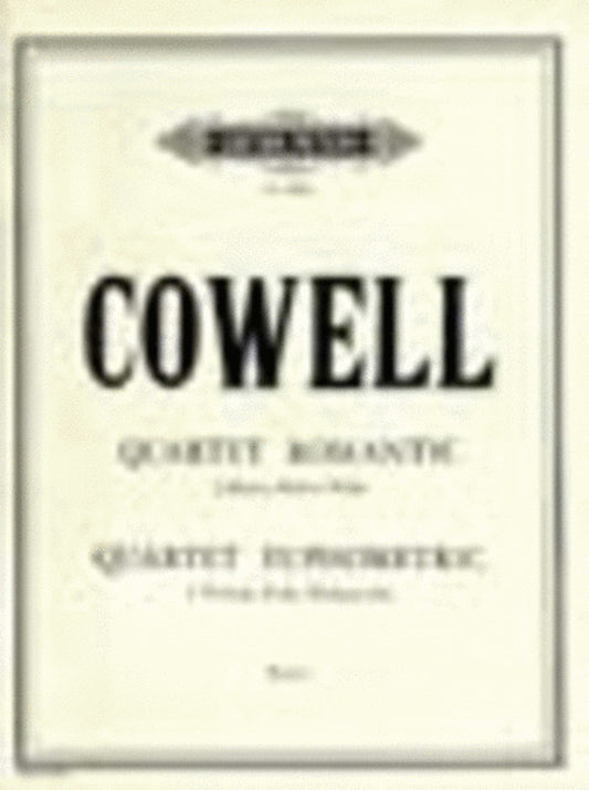 Quartet Romantic 2Fl Violin Viola Score (Music Score/Parts) Book