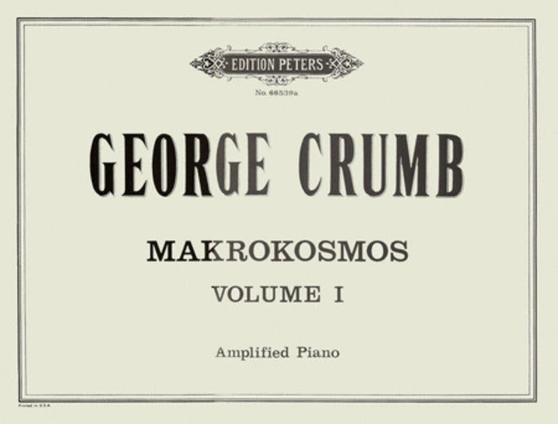 Makrokosmos Book 1 Amplified Piano (Softcover Book)