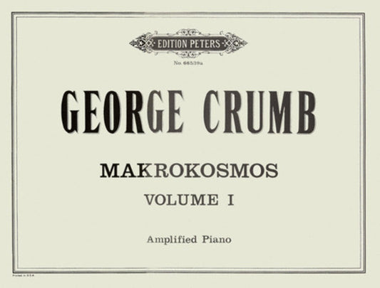 Makrokosmos Book 1 Amplified Piano (Softcover Book)