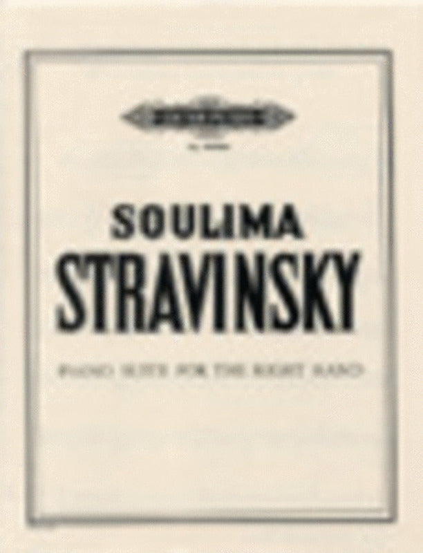 Suite For The Right Hand (Softcover Book)
