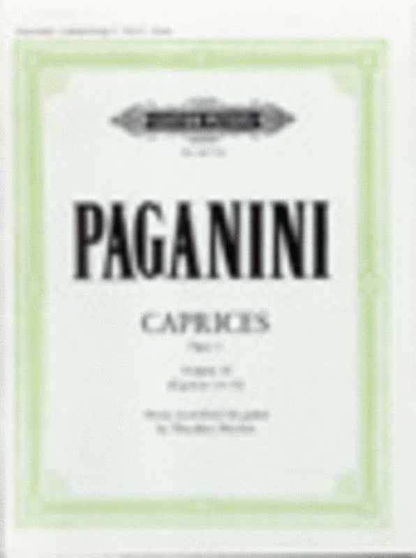Caprices 24 Op 1 Book 2 No 13-24 Ed Norman Guitar (Softcover Book)