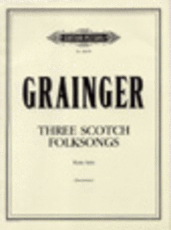 Scotch Folksongs 3 (Softcover Book)