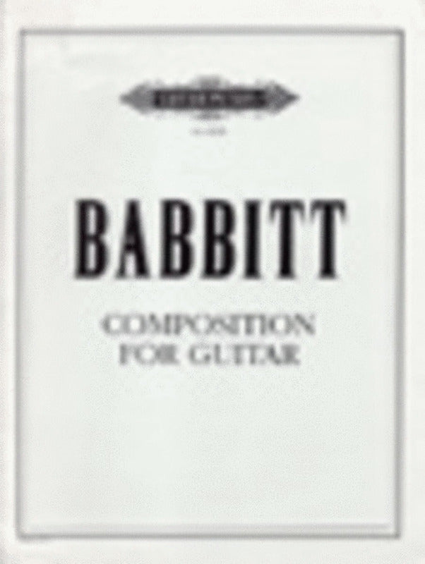 Composition For Guitar Guitar (Softcover Book)